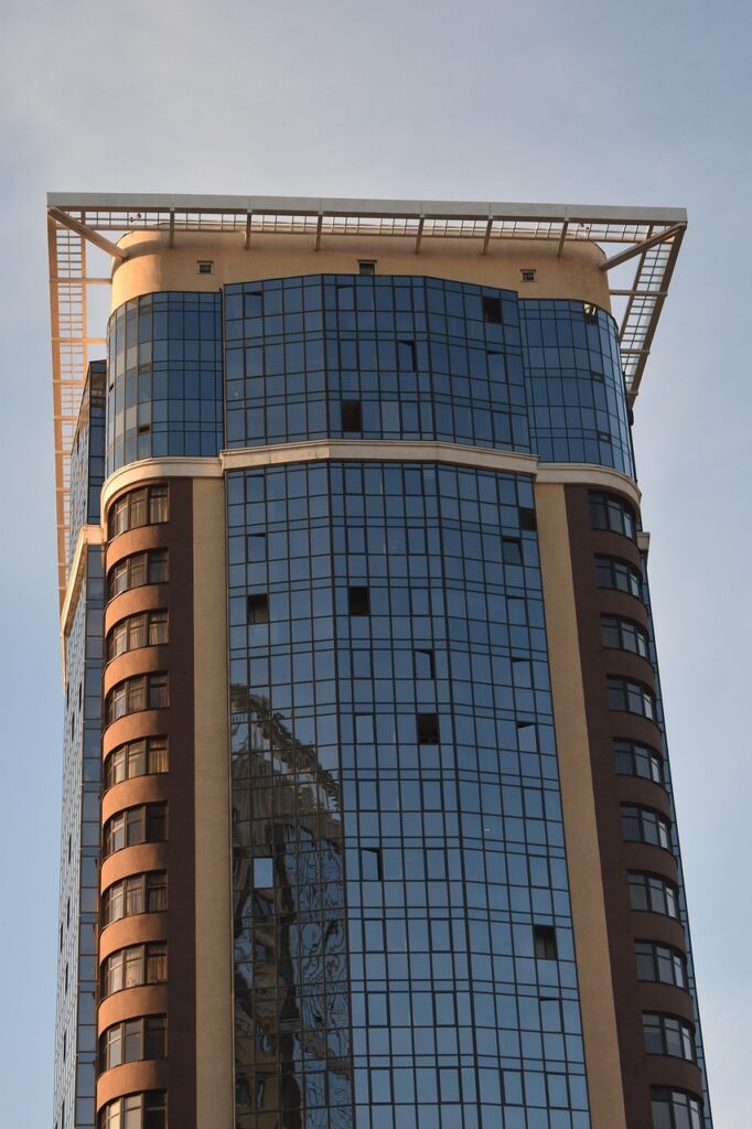 house, residential, architecture, city, novosibirsk, building, real estate, modern, design, balconies